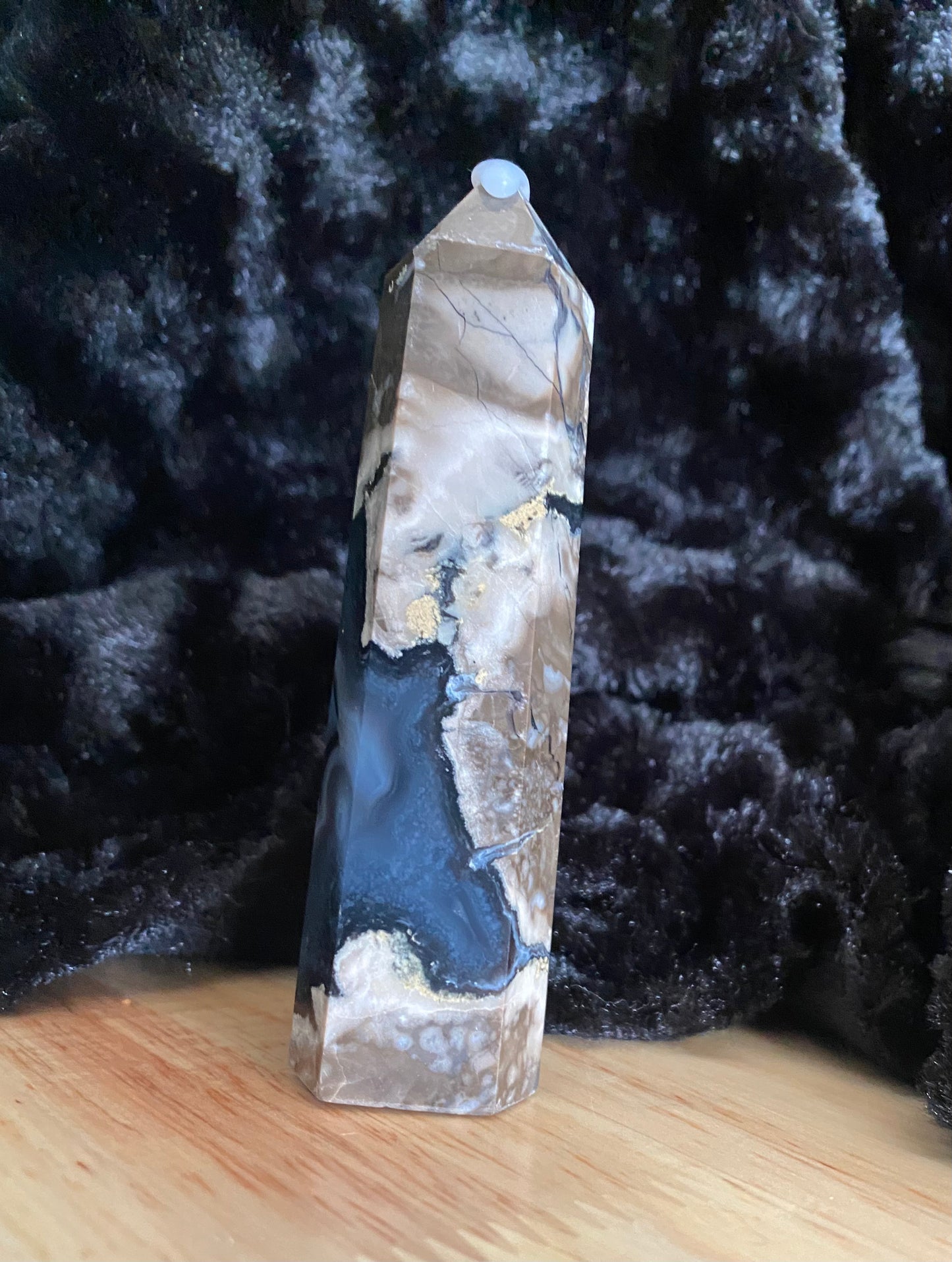 Volcano agate tower