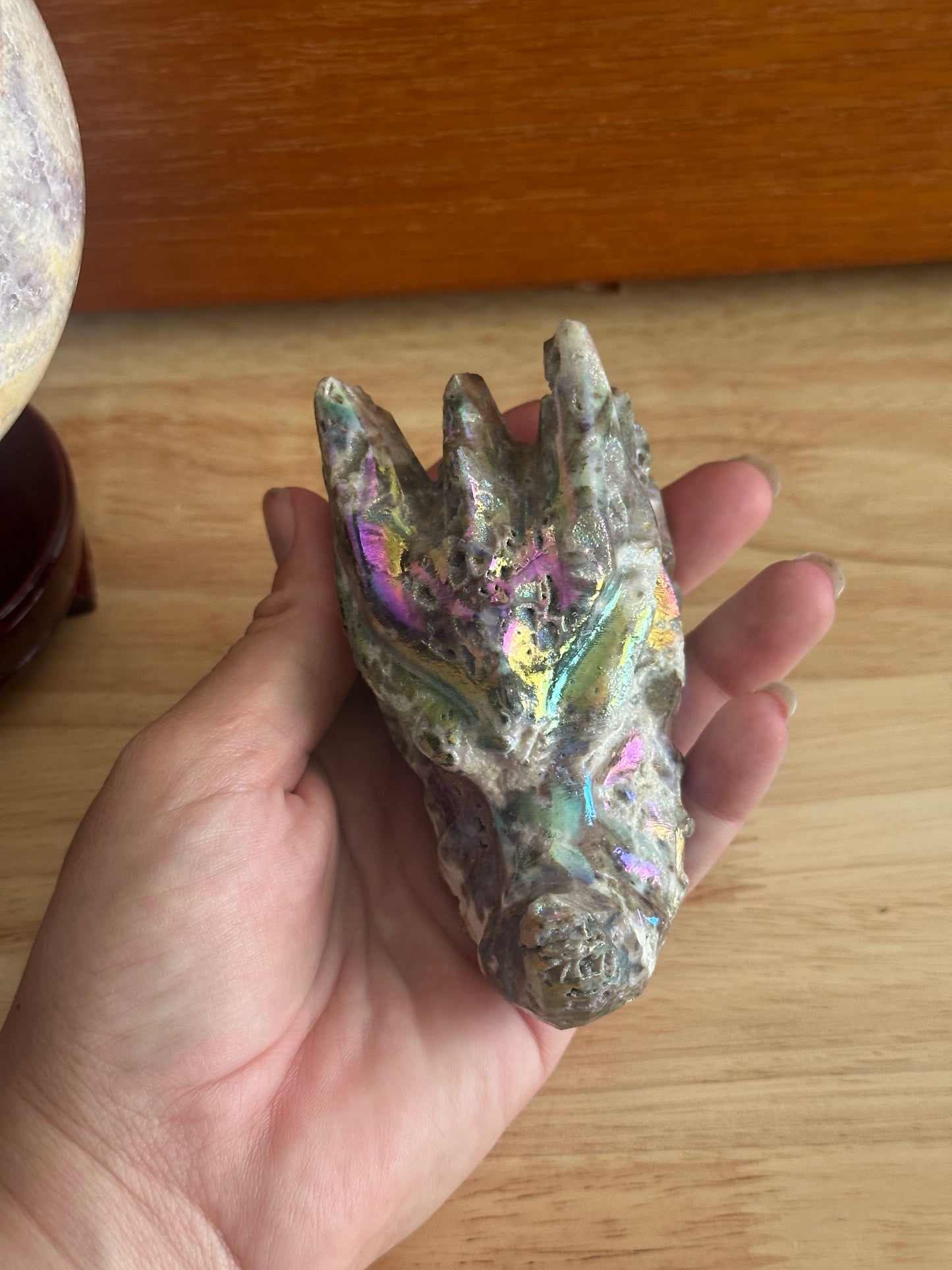 Aura Sphalerite dragon head