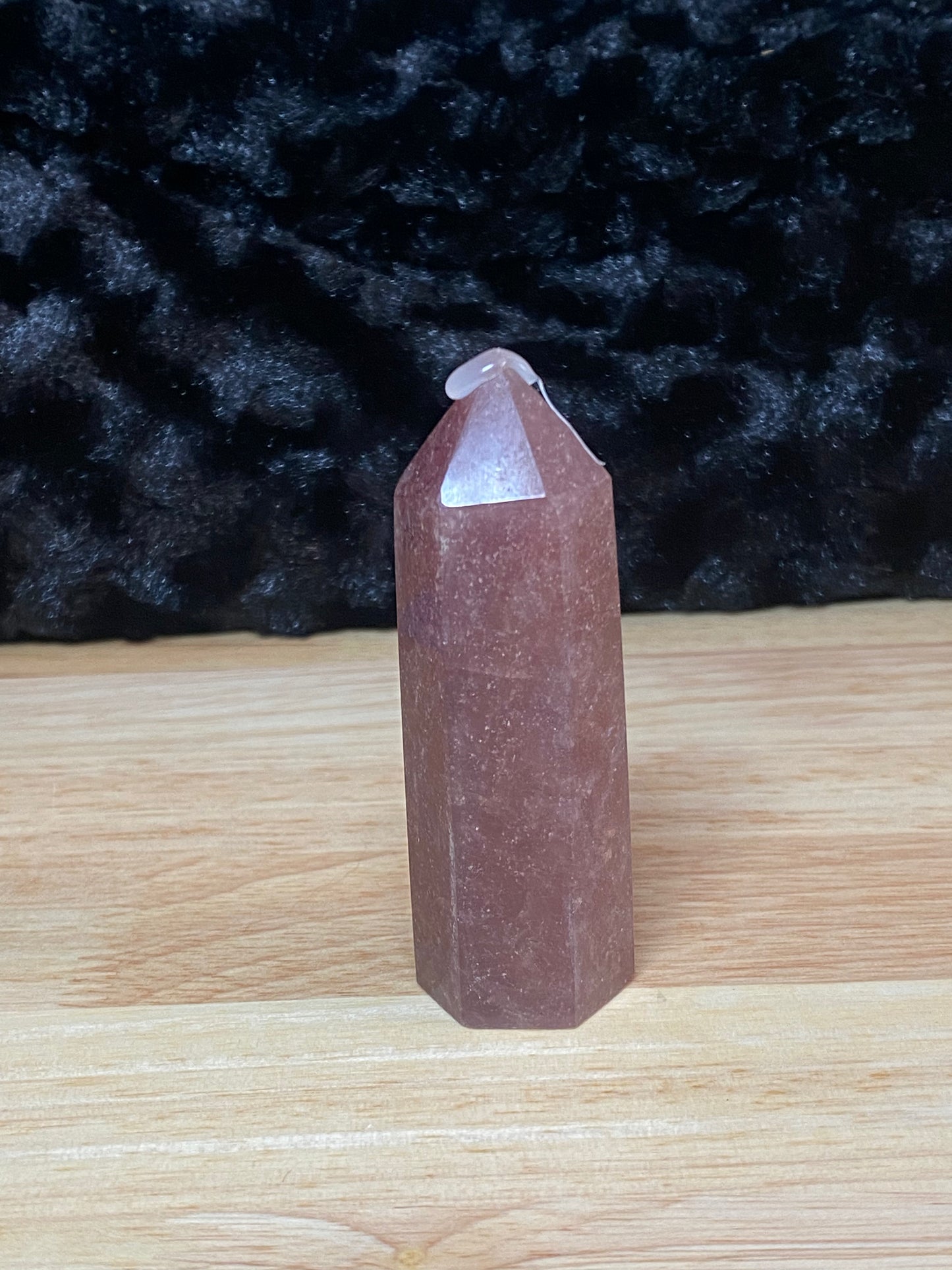 Strawberry quartz tower