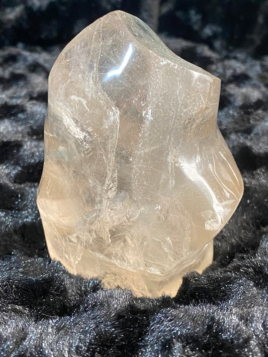 Smoky quartz flame