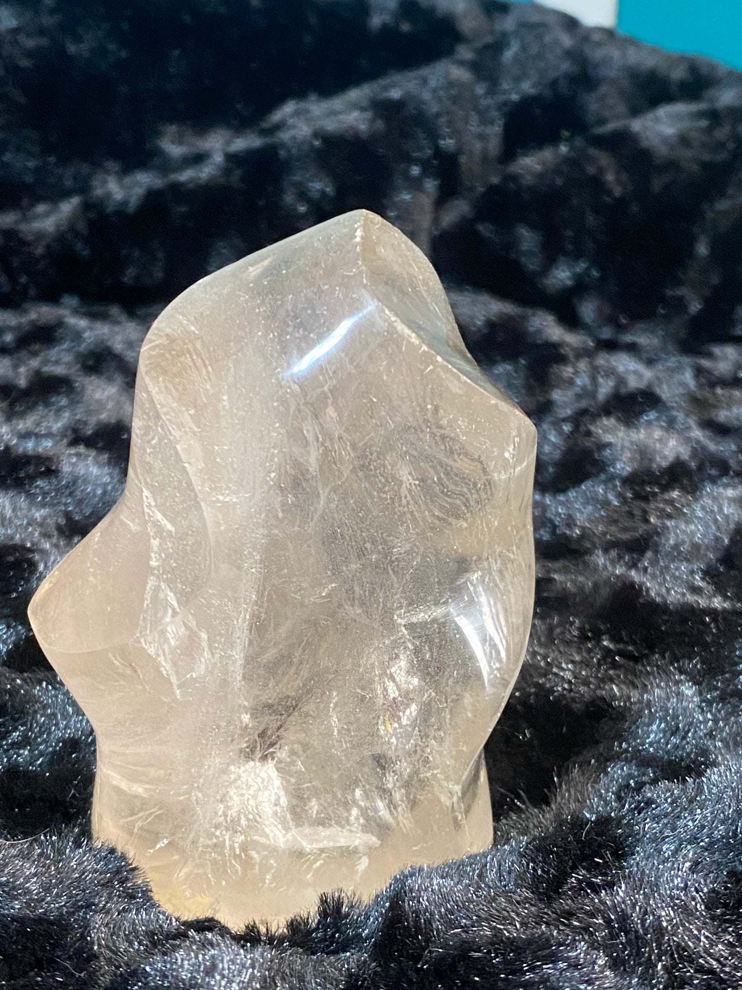 Smoky quartz flame