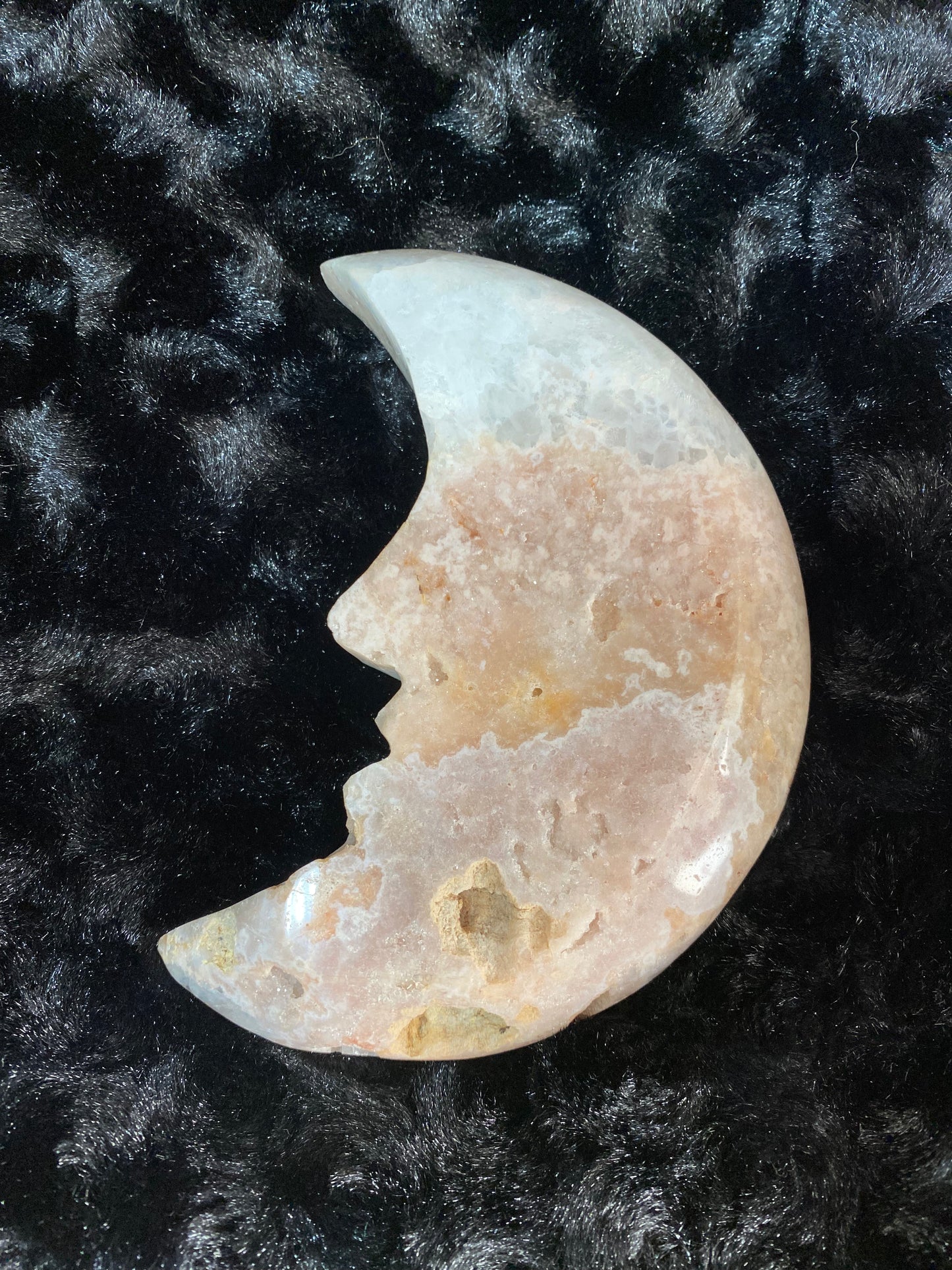 Pink amethyst moon