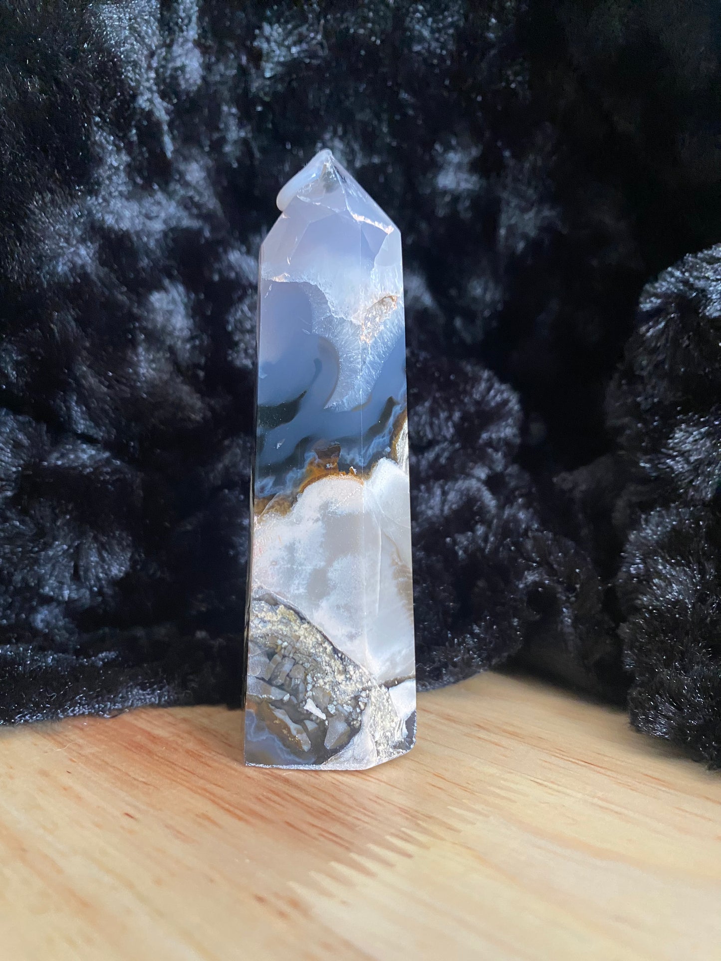 Volcano agate tower