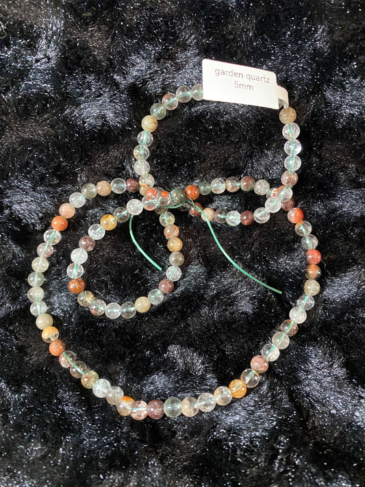 Garden quartz necklace/bracelet
